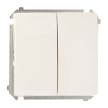 Simon Basic Łącznik schodowy podwójny biały BMW6/2.01/11