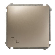 Simon Basic Łącznik schodowy, szybkozłącza, satynowy BMW6.01/29