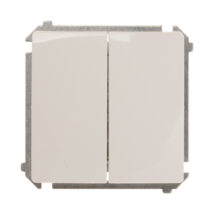 Simon Basic Łącznik świecznikowy z podświetleniem, szybkozłącza, biały BMW5L.01/11