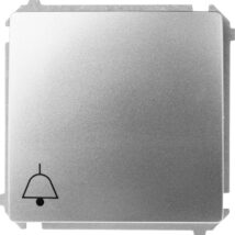 Simon Basic Przycisk /dzwonek/, szybkozłącza, stal inox BMD1.01/21