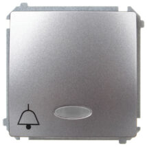 Simon Basic Przycisk /dzwonek/ z podświetleniem, szybkozłącza, stal inox BMD1L.01/21