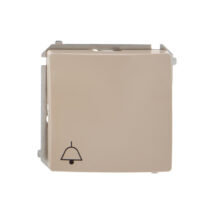 Simon Basic Przycisk /dzwonek/, szybkozłącza, beżowy BMD1.01/12