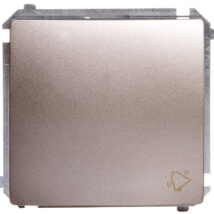 Simon Basic Przycisk /dzwonek/, szybkozłącza, satynowy BMD1.01/29