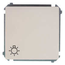 Simon Basic Przycisk /światło/, szybkozłącza, beżowy BMS1.01/12