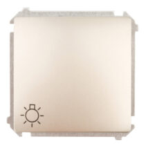 Simon Basic Przycisk /światło/, szybkozłącza, satynowy BMS1.01/29