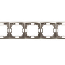 Simon Basic Standard Ramka pięciokrotna uniwersalna satynowa BMR5/29