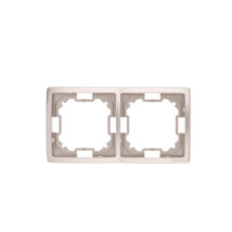 Simon Basic Standard Ramka podwójna uniwersalna satynowa BMR2/29