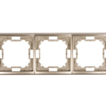 Simon Basic Standard Ramka potrójna uniwersalna satynowa BMR3/29