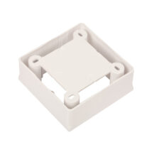 Simon Classic Puszka natynkowa pojedyncza płytka biała MPN1/11