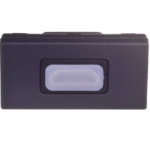 Simon Connect Gniazdo K45/2 HDMI czarny K129B/14