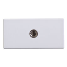 Simon Connect Gniazdo K45/2 audio żeńskie 3,5mm stereo mini-jack czysta biel K123B/9