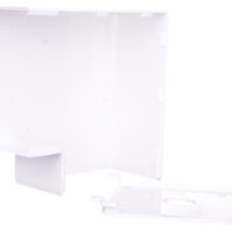 Simon Connect Kąt prosty płaski kanału kablowego Cabloplus PVC 90x55mm czysta biel TKA101208-9