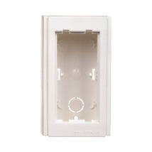 Simon Connect Obudowa CIMA PRO natynkowa pojedyncza 2xK45 czysta biel SBC100/9