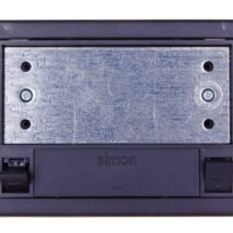 Simon Connect Puszka SF podłogowa pojedyncza 2xK45 szary grafit SF110/14