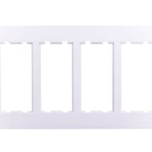 Simon Connect Ramka CIMA PRO poczwórna do puszki SBM450 8x K45 czysta biel SBM4029
