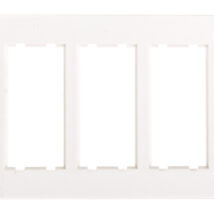 Simon Connect Ramka CIMA PRO potrójna 6xK45 pozioma do puszki SBM350 czysta biel SBM302/9
