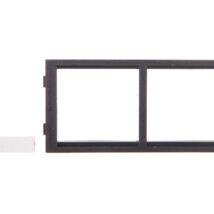 Simon Connect Ramka CIMA podwójna 2xK45 pozioma szary grafit S66/14