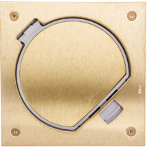 Simon Connect Wkład K45 puszki z gniazdem pojedynczym z/u 16A IP68 mosiądz KSE2/23/71