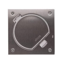 Simon Connect Wkład puszki KSE IP66 z pokrywą bez gniazda stal nierdzewna KSE0/23/72