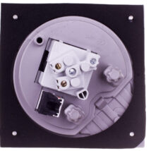 Simon Connect Wkład puszki KSE IP66 z pokrywą i gniazdem komp. pojedynczym RJ45 kat.5e stal nierdzewna KSE25U/23/72