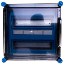 Skrzynka modułowa Mi, IP 65, wlk.2 – 2×12 modułów, z zac.Fixconnect i drzwiczkami Mi 1220 2000602