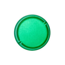 Soczewka lampki 22mm płaska bez opisu zielona M22-XL-G 216455