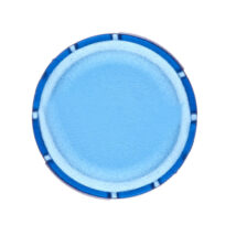 Soczewka przycisku 22mm płaska niebieska bez opisu 22mm M22-XDL-B 216445