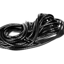 Wąż osłonowy spiralny do przewodów 10-40mm KW 12 czarna 61722840 /25m/
