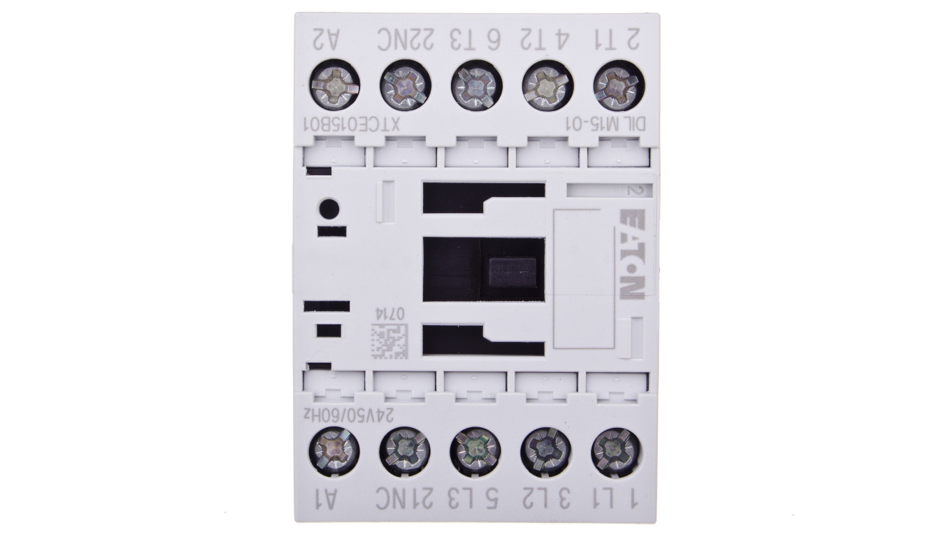 Stycznik mocy 15A 3P 24V AC 0Z 1R DILM15-01(24V50/60HZ) 290097