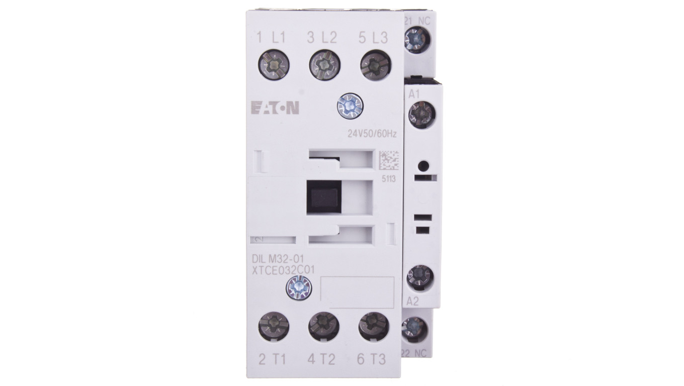 Stycznik mocy 32A 3P 24V AC 0Z 1R DILM32-01(24V50/60HZ) 277296