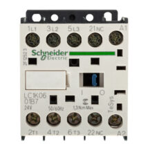 Stycznik mocy 6A 3P 24V AC 0Z 1R LC1K0601B7