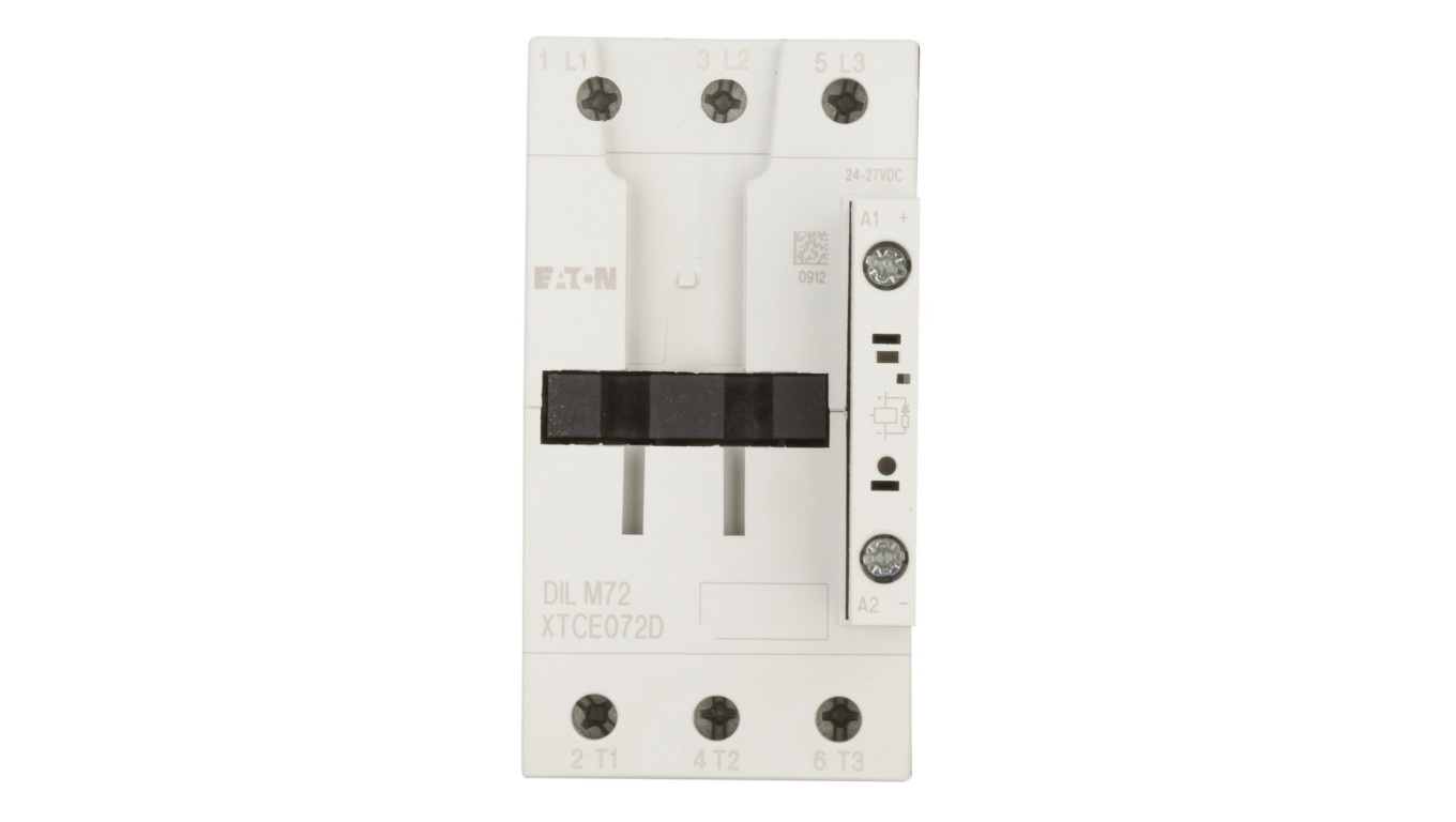 Stycznik mocy 72A 3P 24-27V DC 0Z 0R DILM72(RDC24) 107671