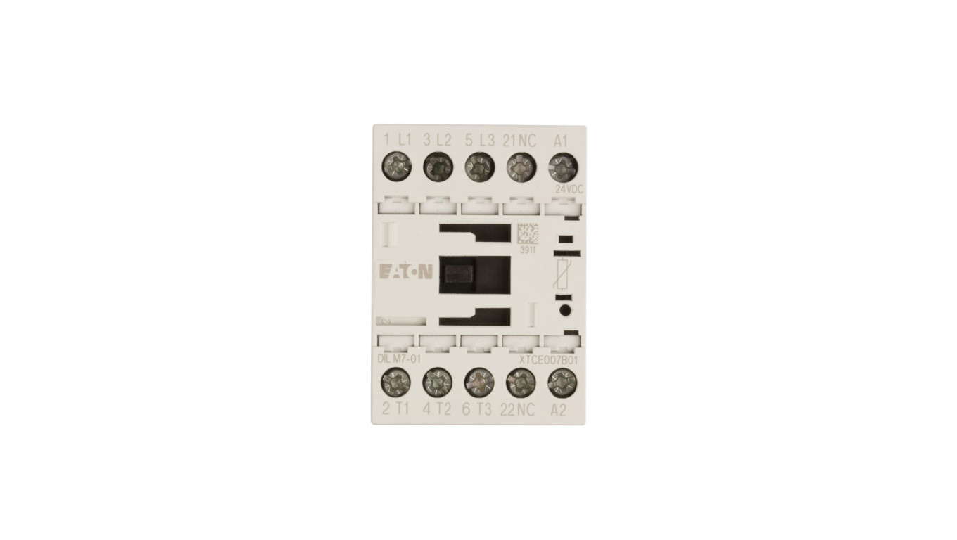 Stycznik mocy 7A 3P 24V DC 0Z 1R DILM7-01(24VDC) 276600