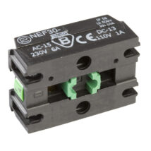 Styk pomocniczy 2Z EF30-2X W0-ŁEF-2X+WKRĘTY