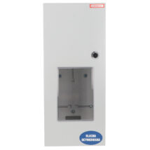 Szafka licznikowa hermetyczna plombowana z okienkiem (uniwersalna) 1-licznikowa 1-fazowy 6 modułów IP54 RUH-1-P O