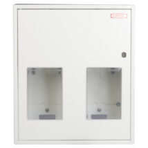 Szafka licznikowa natynkowa/podtynkowa (uniwersalna) 2-licznikowa 1-fazowe 12 modułów IP30 RU-1-2L-12 Z/O