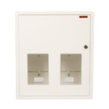 Szafka licznikowa podtynkowa 2-licznikowa 1-fazowe 12 modułów IP30 RW-1-2L-12 Z/O