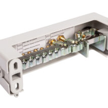 Szyna wyrównawcza 7x25mm2, 2x95mm2, 1x płaskownik 1801 (wykonana z normą VDE, wykonana z mosiądzu) 5015650