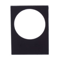 Tabliczka opisowa biała prostokątna 30x40mm WE ZB2BY4930