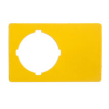 Tabliczka opisowa żółta prostokątna bez nadruku M22-XZK 216470