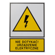 Tabliczka /znak ostrzegawczy/ TZO 148X210P /N.D.U.E./ E04TZ-01012140100 /10szt./