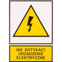 Tabliczka /znak ostrzegawczy/ TZO 148X210S /N.D.U.E./ E04TZ-01011140100 /10szt./