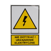 Tabliczka /znak ostrzegawczy/ TZO 74X105S /N.D.U.E./ E04TZ-01011120100 /10szt./