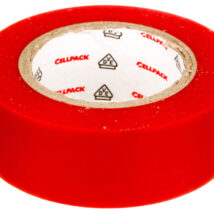 Taśma izolacyjna PVC, 128 0.15-19-10 czerwona, 145812