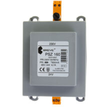 Transformator 1-fazowy bezpieczeństwa PSZ 160 230/ 24V 6,7A, na szynę DIN, IP30, Ta 40, 16024-9952