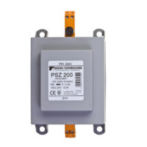 Transformator 1-fazowy bezpieczeństwa PSZ 200 230/ 24V 8,3A, na szynę DIN, IP30, Ta 40, 16024-9951