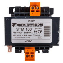 Transformator 1-fazowy separacyjny STM 100 400/230V 0,43A, Ta 40, 16252-9917