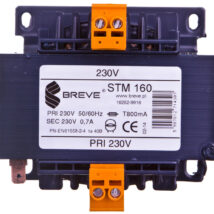 Transformator 1-fazowy separacyjny STM 160 230/230V 0,7A, Ta 40, 16252-9916