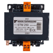 Transformator 1-fazowy bezpieczeństwa STM 250 230/ 24V 10,4A, Ta 40, 16224-9920