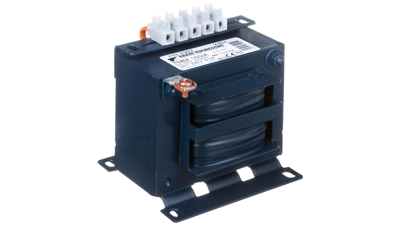 Transformator 1-fazowy separacyjny TMM 160/A 230/230V 0,7A, Ta 40, 16252-9987